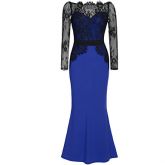 Moda Luxo: Vestido Longo Rendado, de Ótima Qualidade. Frete Grátis.