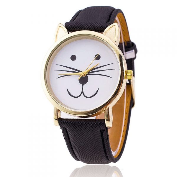 Relógio Cara de Gatinho