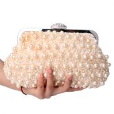 Bolsa Feminina De Mão Perolas E Flores Mulheres De Estilo