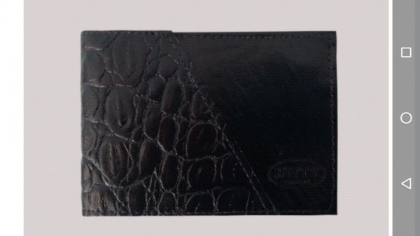 CARTEIRA MASCULINA MARROM LISA