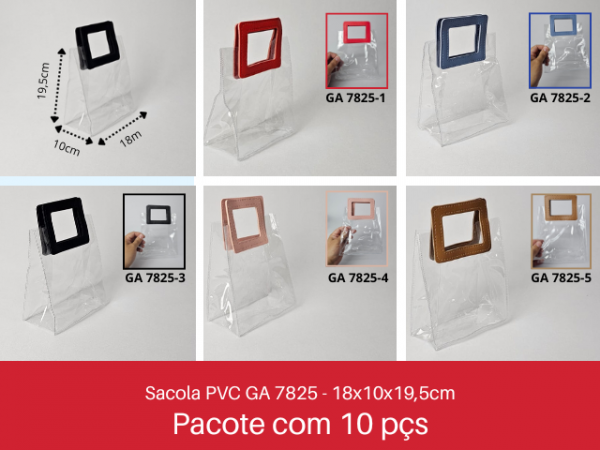 Sacola PVC GA 7825 PT