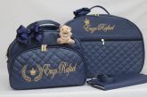 Kit de Bolsas de Maternidade Personalizadas 4 Peças