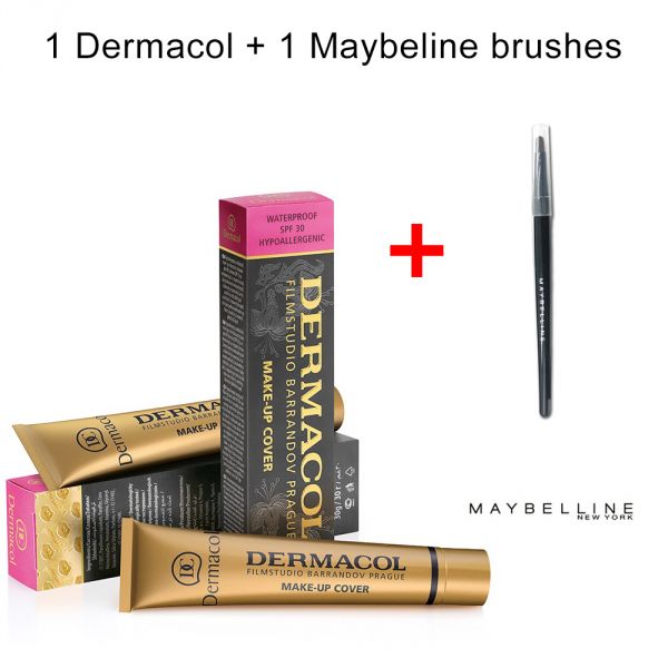 Combo Dermacol +lápis maybeline