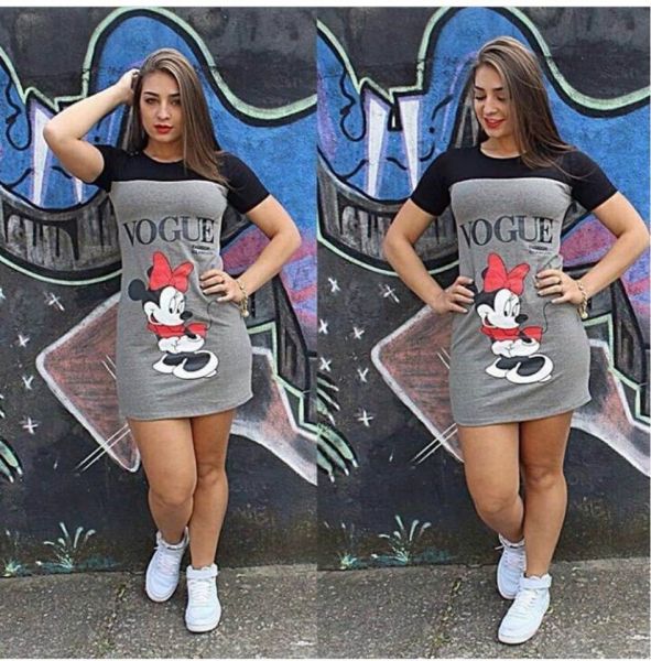 Vestido Vogue Personagens