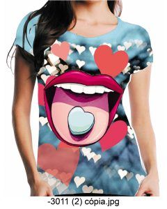 T-Shirt Blusa Feminina P M G