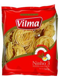 MACARRAO NINHO 3 COM OVOS VILMA 500GRS