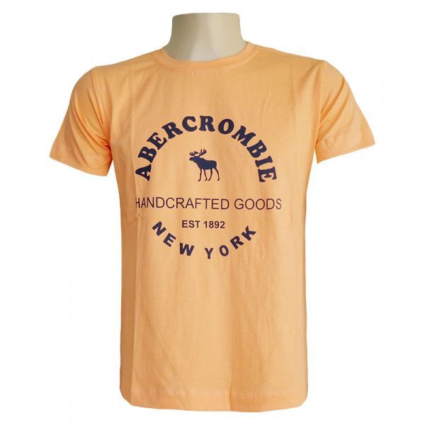 Camisa Abercrombie & Fitch Laranja