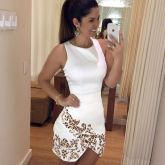 Vestido Branco de renda