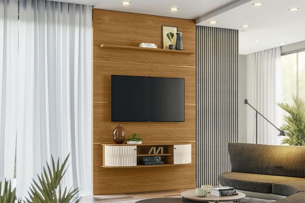 Home Suspenso Monte Carlo Naturale.Off White Madetec