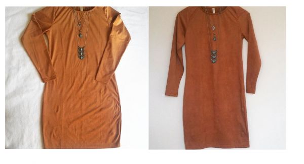 Vestido Suede