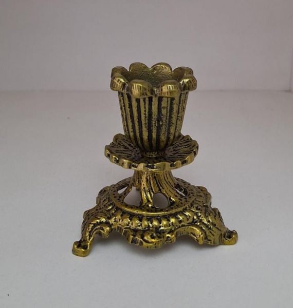 Castiçal Candelabro para 1 vela 7x6,5 Cm