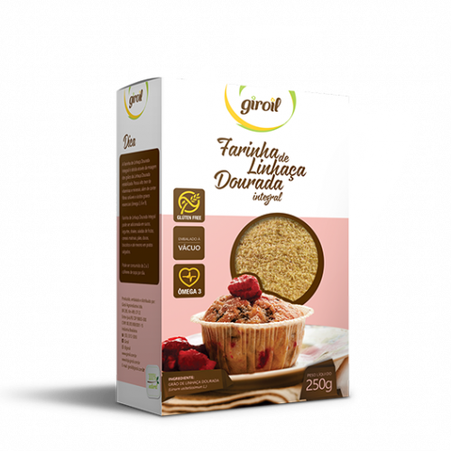 Farinha de Linhaça Dourada Integral – 250g