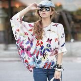 Moda Luxo: Blusa Chifon, de Ótima Qualidade. Frete Grátis.