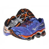 TÊNIS MIZUNO WAVE PROPHECY 2 -Azul e Laranja
