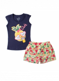 CONJUNTO INFANTIL FEMININO LOVE FRUTAS