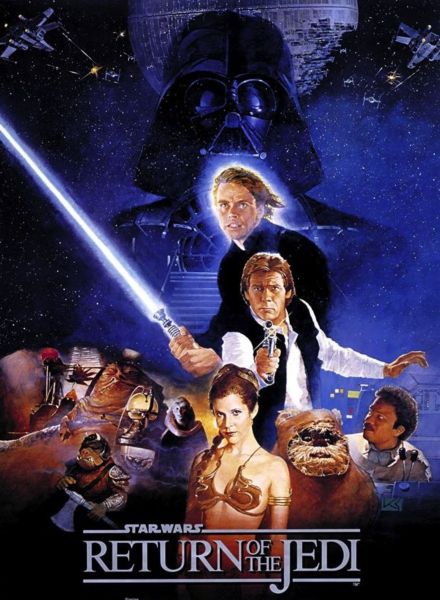 Pôster A3 Star Wars EP VI:  Return of the Jedi