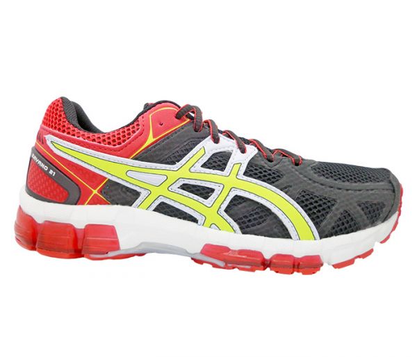 Tênis Asics Gel Kayano 21 Preto e Vermelho MOD:12950