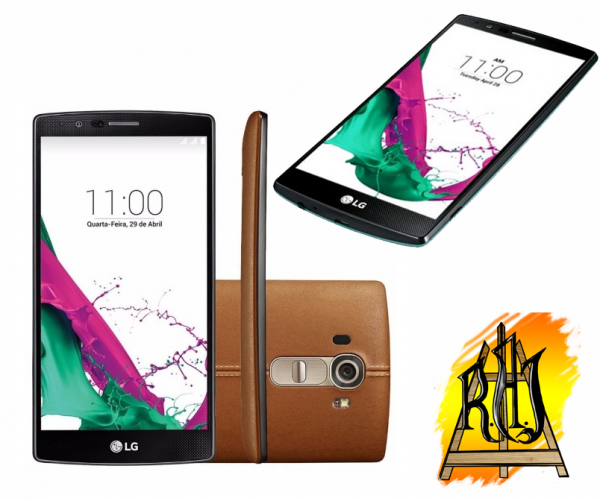 LG G4 H815T 32GB 4G LTE - couro marrom