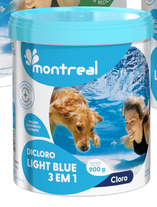 Cloro Light Blue 3 em 1 BD 10 Kg