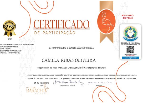 CAMILA RIBAS OLIVEIRA