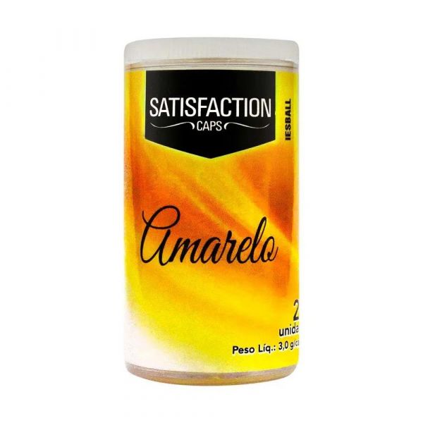 IESBALL AROMÁTICAS COM 2 UNIDADES SATISFACTION CAPS