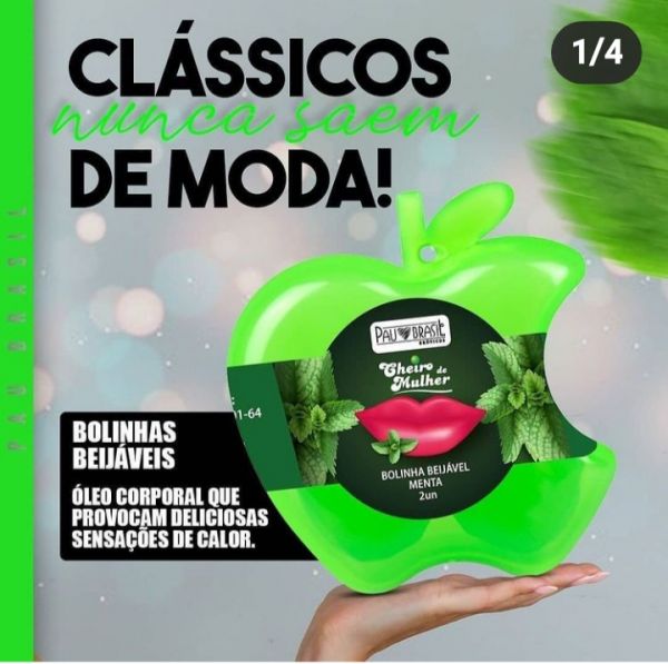 Bolinha Beijavel- Menta