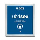 Gel Lubrificante Lubrisex - Sachê 5g