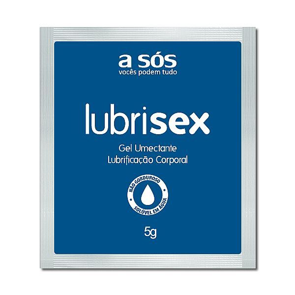 Gel Lubrificante Lubrisex - Sachê 5g