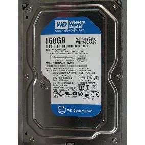 HD SATA2 DESKTOP 160 GB 7200 RPM WD1600AA