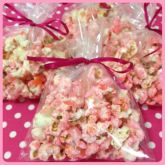 Pipoca doce no saquinho