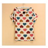 Camisa de Chiffon Love VAF0092