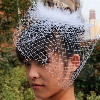 Elegante Formato de Gaze Chapéu