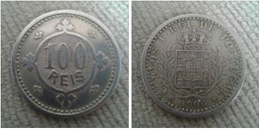 Moeda de Portugal, 100 Réis