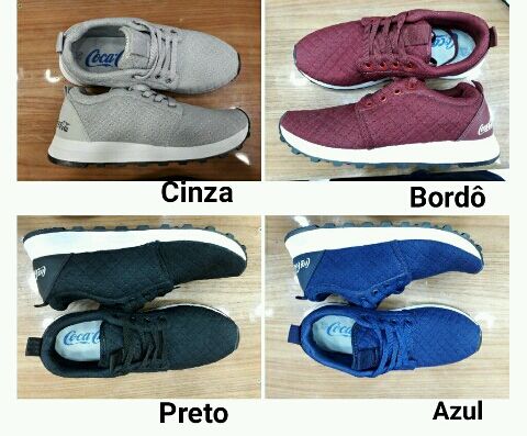 Tênis Coca cola com frete gratis para todo Brasil