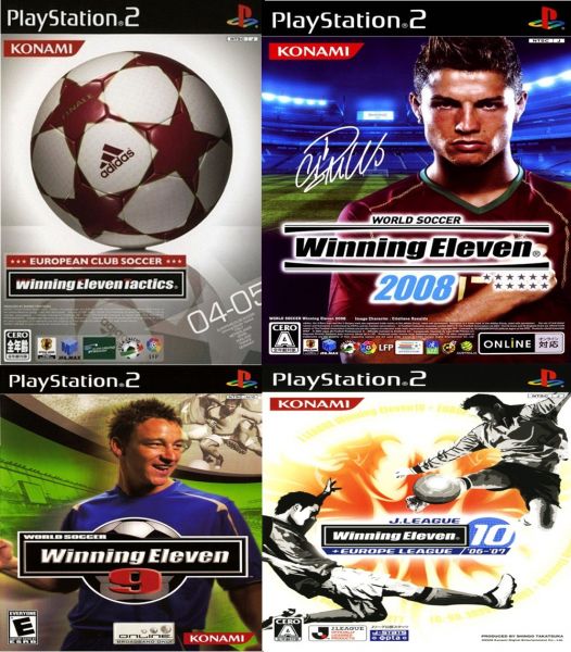 Kit Winning Eleven Football Club com 4 Jogos