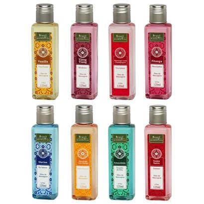 Óleo Para Massagem 120ml Brasil Aromáticos