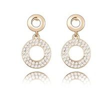 brinco Genuine Swarovski Elements