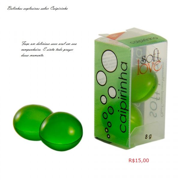 Bolinha Explosiva Caipirinha