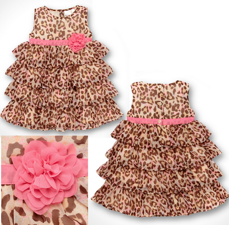 Vestido Leopardo Chiffon