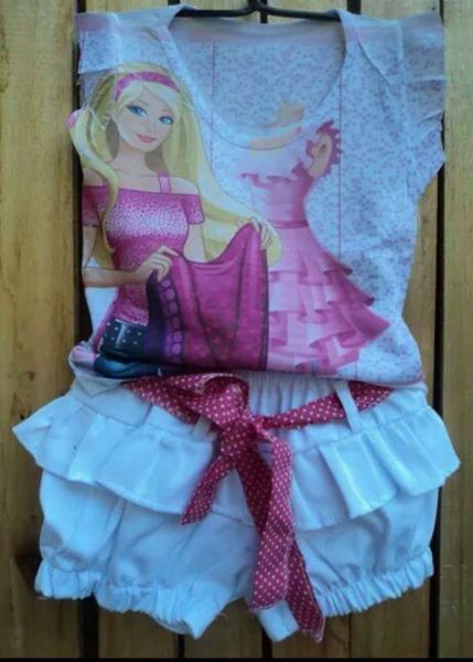 Conjunto infantil barbie