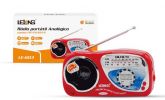 Rádio Pilha AM/FM De Bolso Portátil com Relógio Digital - ALTOMEX