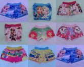 Short tactel feminino infantil