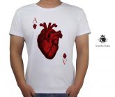 Camisas do Projeto Do Coração de Poker