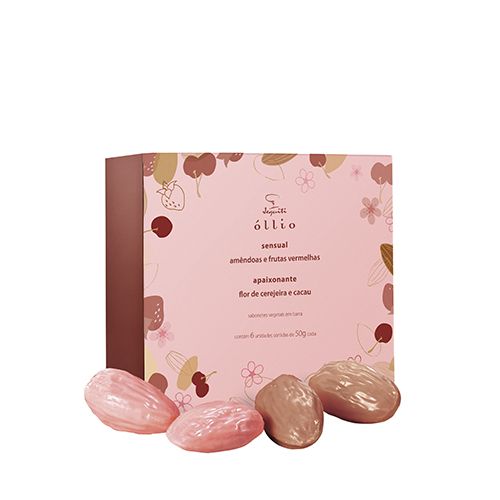 ESTOJO DE SABONETES ÓLLIO JEQUITI