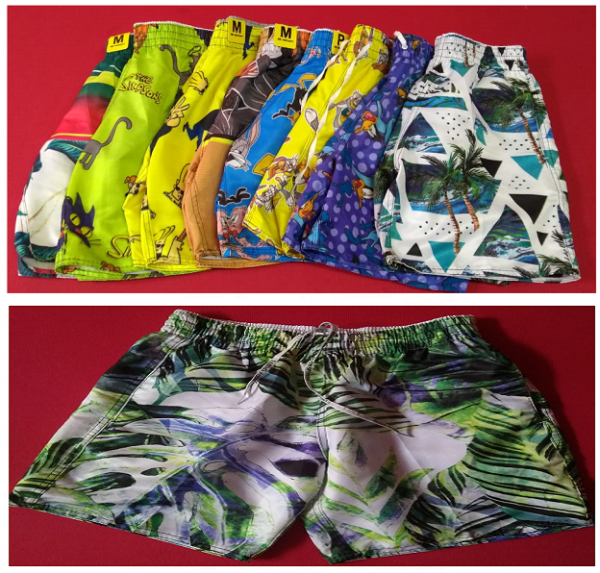 6 SHORTS MAURICINHO - MARCAS VARIADAS