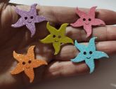 Estrela do Mar Colorida (60 Adesivos)