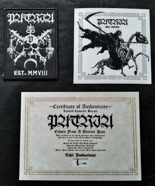 Patria - Echoes from a Distant Past... (3-Tape Boxset)