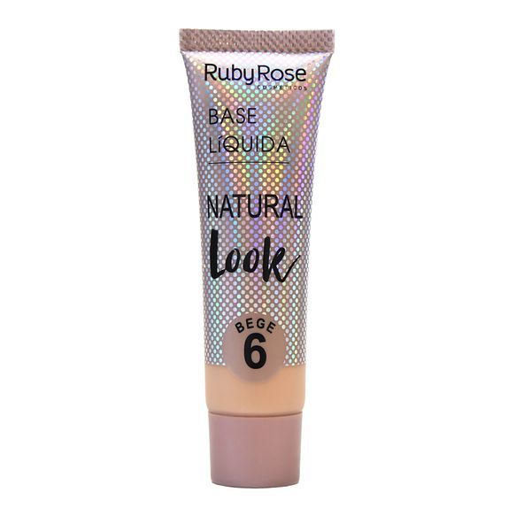 Base Líquida Natural Look Ruby Rose Bege 6