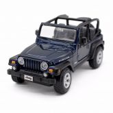 Miniatura Jeep Wrangler Rubicon Azul Metálico 1:27 Maisto