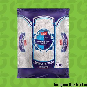 Farinha de Trigo Integral 500 Gramas Svili